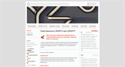 Desktop Screenshot of ceskaklavesnice.cz